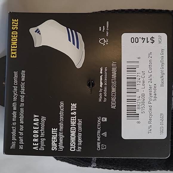 Adidas Low-Cut Socks - Picture 5 of 7